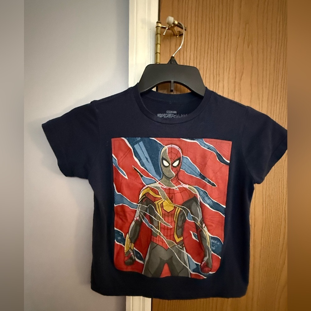 Marvel Spider-Man Navy Blue Kids Tee